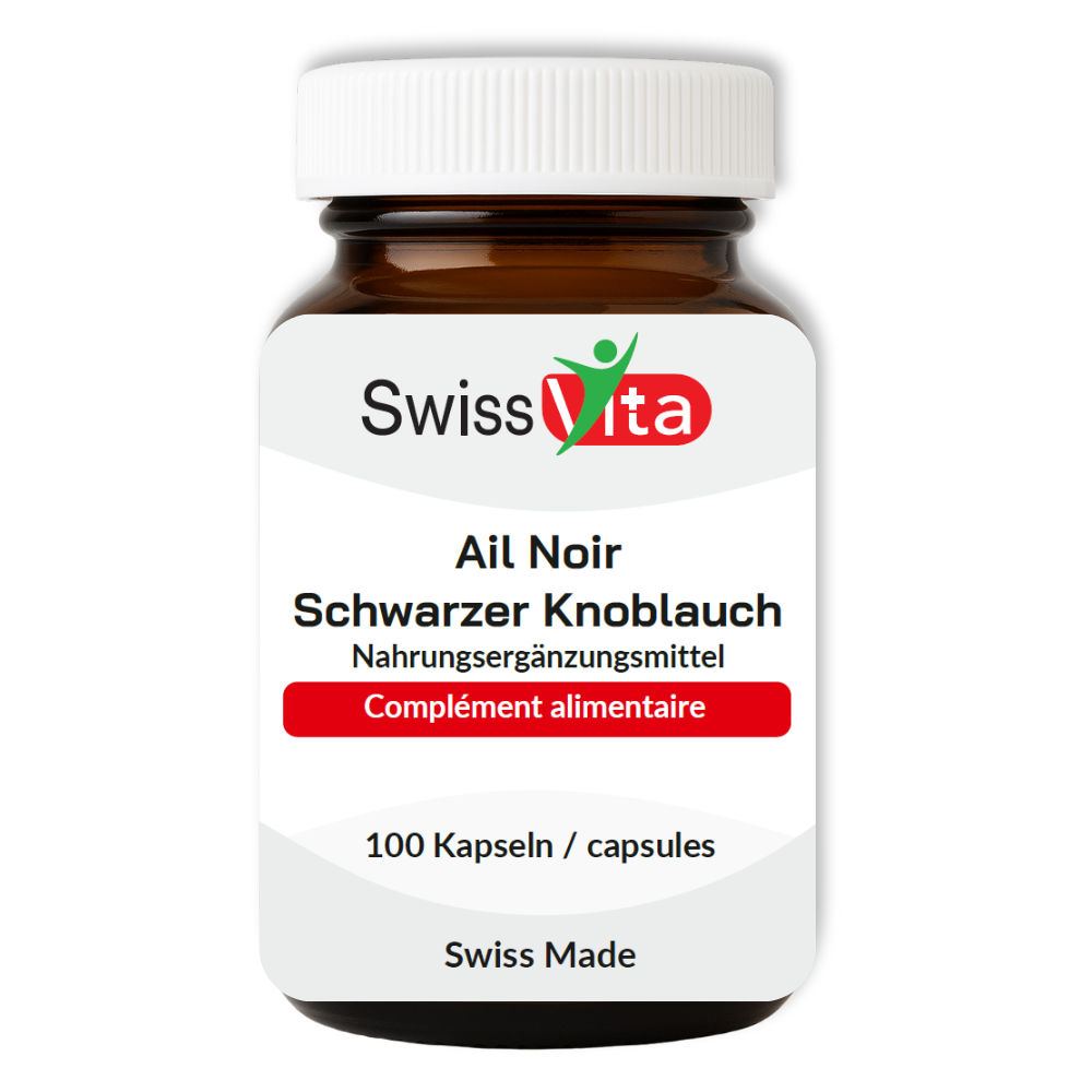 Ail Noir - Swiss Vita Ail Noir complément alimentaire